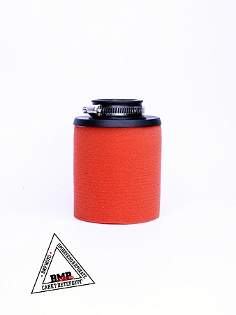 Фильтр возд. нулевик #5 (d=35mm) поролон черн./красный