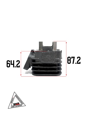Цилиндро - поршневая группа 2T STELS QJ- 65cc, 1E40QМB, D44.00мм (p-12мм) (SEE) (00005569)