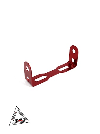 Рамка для крепления номера и поворотников с регулируемым углом наклона(красная) "XJB" (C-1246)