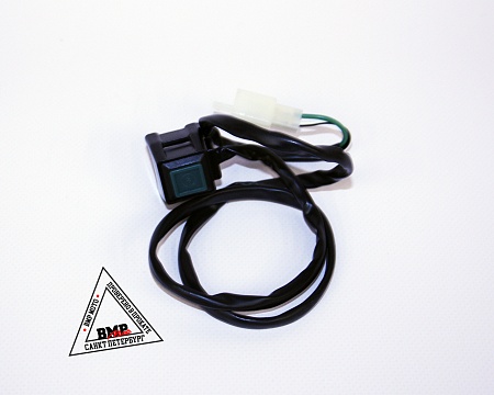 Пульт (зажигание) универсальный #4 квадратный желтый BMP-moto