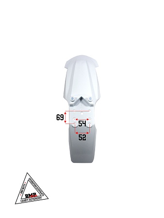 Крыло переднее, белый BSE CORE (30.716.1050)