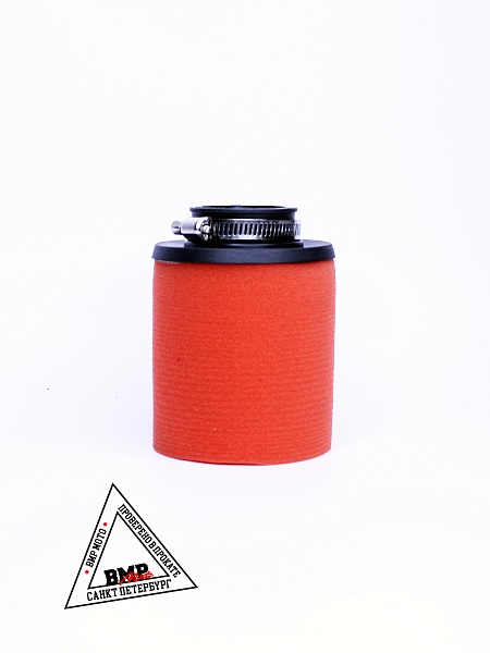 Фильтр возд. нулевик #5 (d=35mm) поролон черн./красный