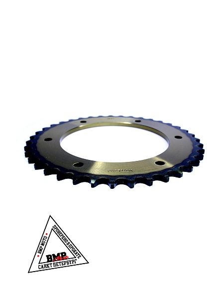 Венец, звезда ведомая (520-39) сталь, закаленные зубья Кросс 250-450 6х153х125