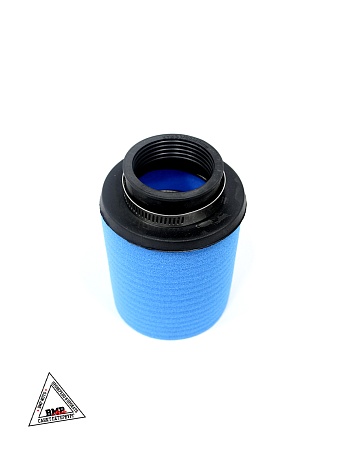 Фильтр возд. нулевик #5 (d=38mm) поролон черн./синий