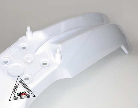 Крыло переднее кросс (21" колесо) белое