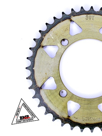 Венец, звезда ведомая (428H-39) сталь, закаленные зубья PIT BIKE 125-190 4х92х76