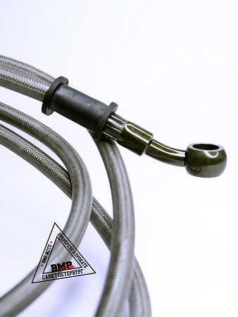 Шланг гидравлический тормозной (армированный) L=1700 d=10мм серый (11819) BMP-moto