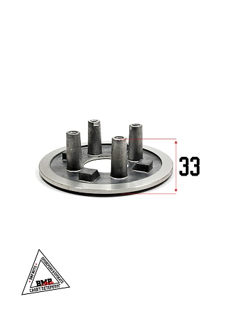 Ремкомплект сцепления 4T KTT125 157FMI CB125 (диски ведомые) "HONGJU" (O-713)