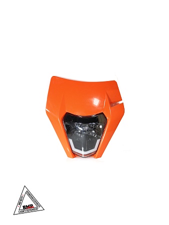 Фара в сборе XCW 150/200/300 17-19 (KTM) оранжевая