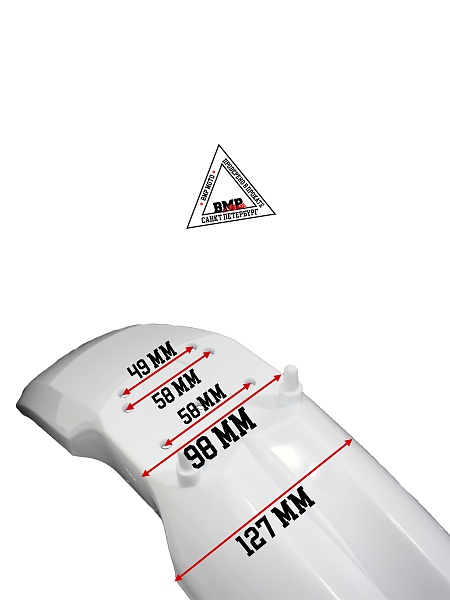 Крыло переднее KAYO K1 BMP-moto