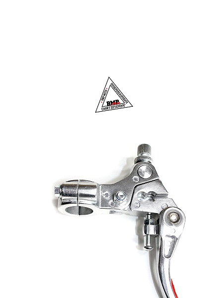 Рычаги тормоз + сцепления складные c силиконовыми накладками в сборе питбайк / мотоцикл / Красные