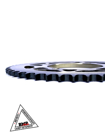 Венец, звезда ведомая (428H-46) сталь, закаленные зубья PIT BIKE 125-190 4х92х76 BMP-moto