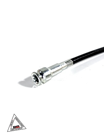 Трос спидометра (L руб. -1100мм, L вал - 1140мм) ; GY6 50-150 QT- 7/11 (гайка-квадрат/под винт сбоку