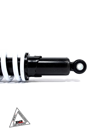 Амортизатор ATV 110-125 (340 мм; Ø10/10мм, регулируемый, черно-белый)  mod:A (12092)