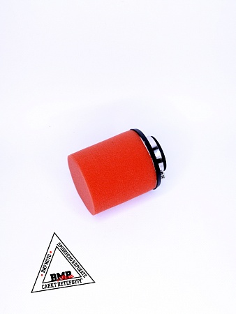 Фильтр возд. нулевик #5 (d=35mm) поролон черн./красный
