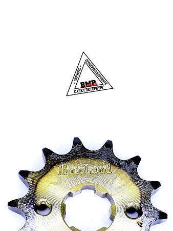 Звезда ведущая (428-14) 20мм сталь, закаленные зубья