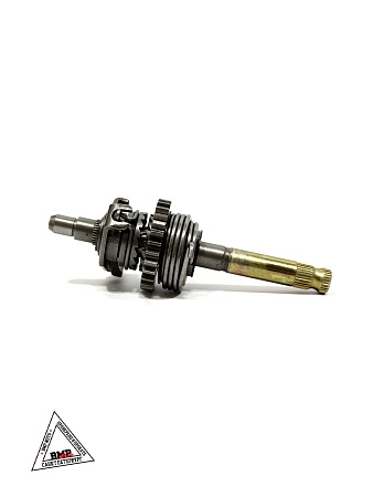 вал кикстартера в сборе 162FMJ 164FML 166FMM 167FMM 170FMM (CGN150/CBN250/CBB250/NT)