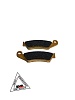 Колодки тормозные дисковые #16 X-TECH (semi-metallic) полуметаллические
