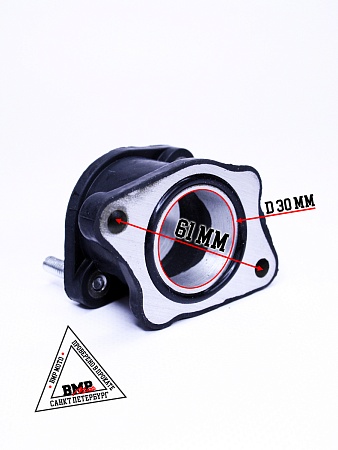 Патрубок впускной (металл) 172FMM-3A (CB250-F)