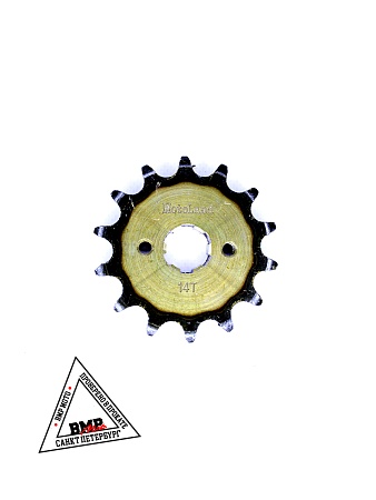 Звезда ведущая (530-14) 20мм сталь, закаленные зубья
