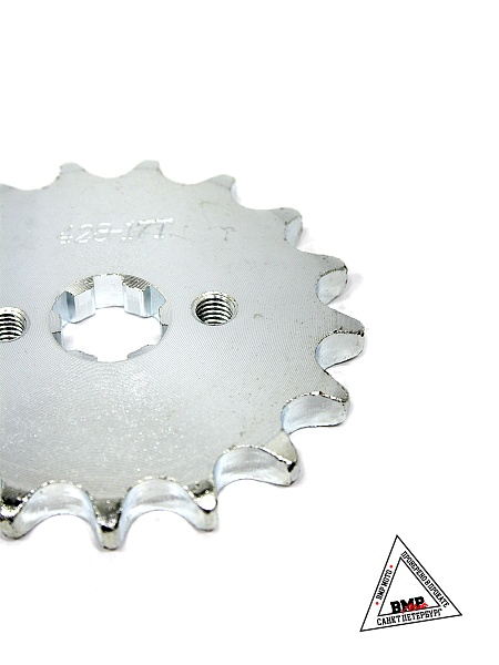 Звезда ведущая (428-17) 17мм сталь