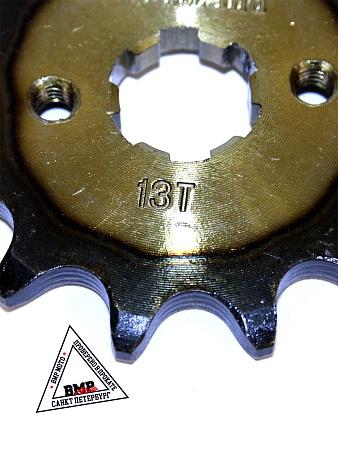 Звезда ведущая (520-13) 20мм сталь, закаленные зубья