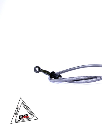 Шланг гидравлический тормозной (армированный) L= 700 d=10мм серый (8040) BMP-moto