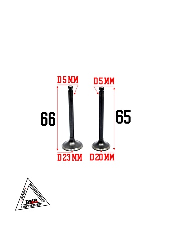 Клапаны (в сборе) 139FMB Alpha, Delta (L-66mm) (G-1841)