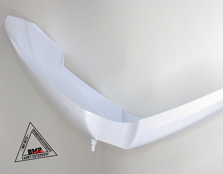 Крыло переднее кросс (21" колесо) белое