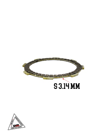 Диск сцепления YX150/160см3 (W150-2/W150-5/W160-2) текстолит