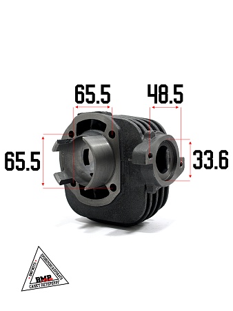 Цилиндро - поршневая группа 2T Suzuki Let's-65cc, D44.00мм (SEE) (00005575)