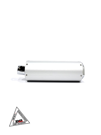 Глушитель (комплект) 4T 50/100cc 139QMB; L-320мм, D-110мм (бочка) (00003672)