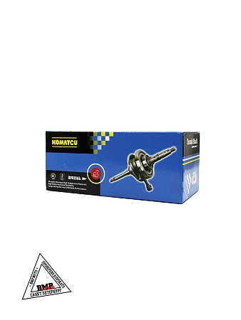 Коленвал в сборе 4Т 50/80cc, 139QMB -22T; GY6 (04492)