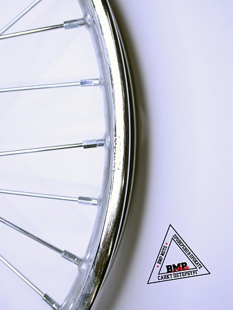 Диск передний 21" для мотоцикла (1,60-R21 d=15mm) сталь/хром 6x115x102