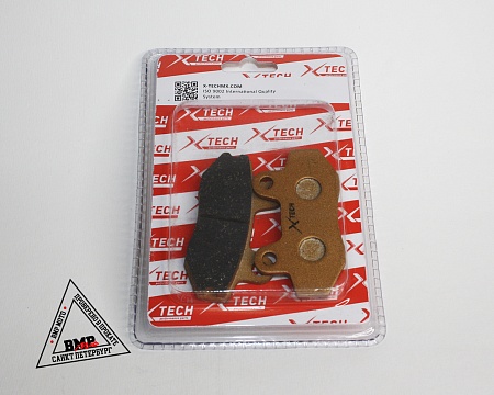 Колодки тормозные дисковые #1 X-TECH (semi-metallic) полуметаллические