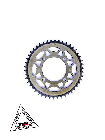 Венец, звезда ведомая (428H-46) сталь, закаленные зубья PIT BIKE 125-190 4х92х76 BMP-moto