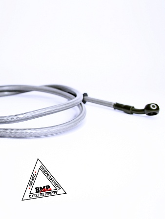 Шланг гидравлический тормозной (армированный) L=1500 d=10мм серый 