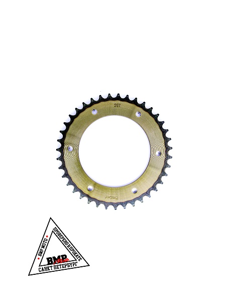 Венец, звезда ведомая (520-39) сталь, закаленные зубья Кросс 250-450 6х153х125