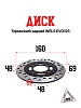 Диск тормозной задний WELS EVO125