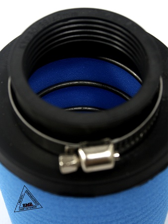 Фильтр возд. нулевик #5 (d=38mm) поролон черн./синий