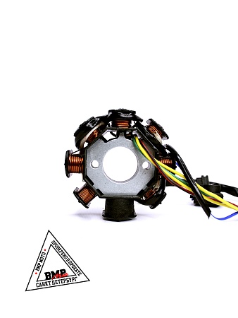 Статор генератора 152FMI 125см3 (7+1 катушек)