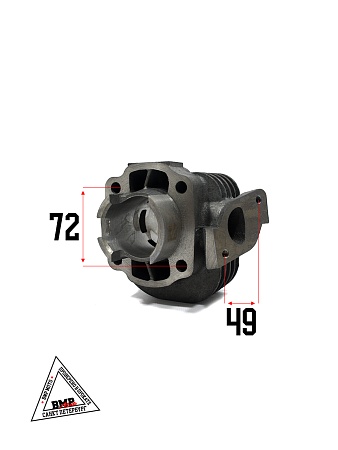 Цилиндро - поршневая группа 2T Yamaha JOG-50сс, 3KJ, D40.00мм (SEE) (00000035)