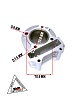 ЦПГ (поршневая) d=50mm 139QMB (70,75/70,4/53,3/13) НОВИНКА ТЮНИНГ из 80сс в 100сс