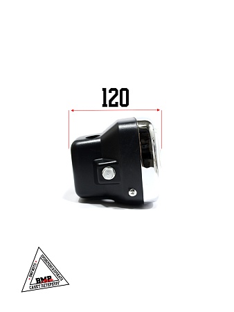 Фара (в сборе) Delta (квадратная) "BEEZMOTO" (O-766)