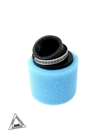 Фильтр возд. нулевик #2 (d=42mm) поролон синий