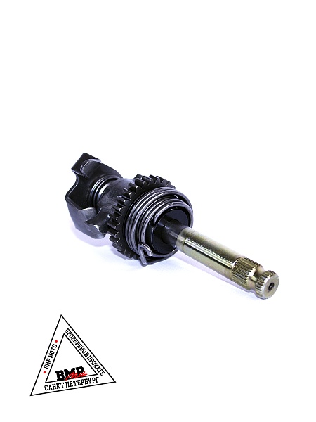 Вал кикстартера в сборе 172FMM-3A (CB250-F)