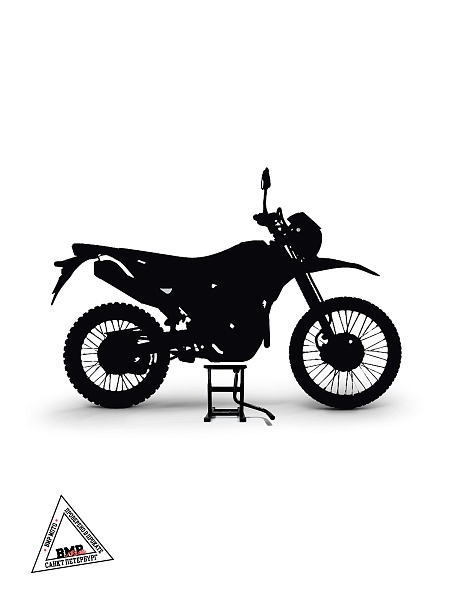 Подставка мото JC3302 (295-385mm)