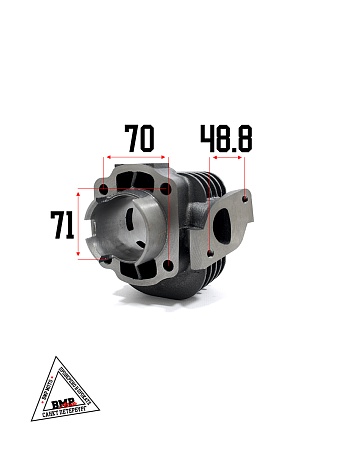 Цилиндро - поршневая группа 2T Yamaha JOG-65сс, 3KJ, D44.00мм (SEE) (00000178)