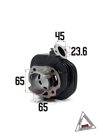 Цилиндро - поршневая группа 2T ТВ-65сс, 1E41QMB, D44.00мм (SEE); Suzuki Ran, GEMMA, BM Joy, Style, G
