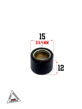 Ролики вариатора Yamaha/Stels/IRBIS 15*12 ( 5 гр.) 1E40QMB (00005801)